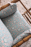 Coussin de chaise haute bébé en coton enduit Oeko-Tex / AVA